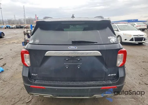 2021 Ford Explorer Xlt z USA, uszkodzony, nr VIN 1FMSK8DH9MGC08307
